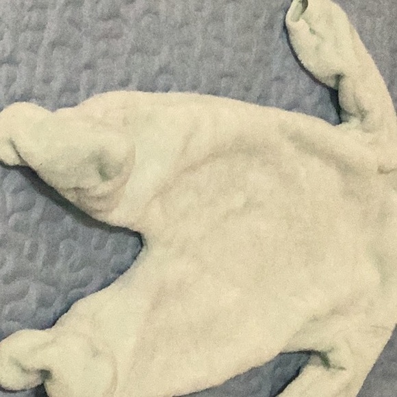 CozySleeper teddy soft blue size 3-6 months gently used. - Picture 4 of 5